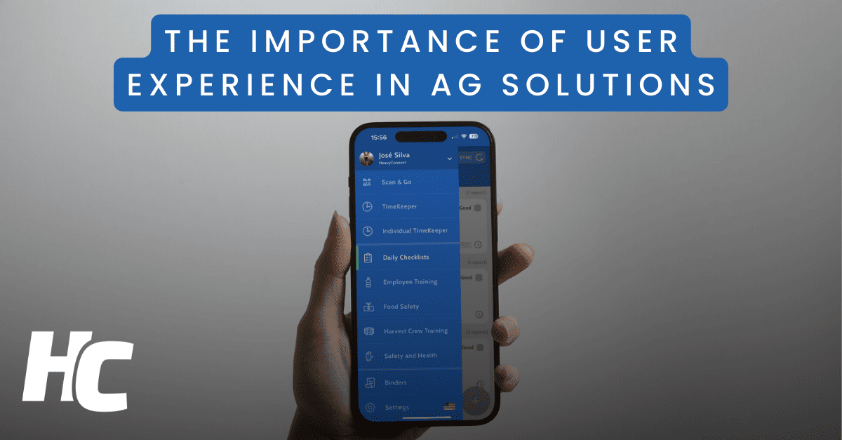 The importance of user experience in Ag solutions