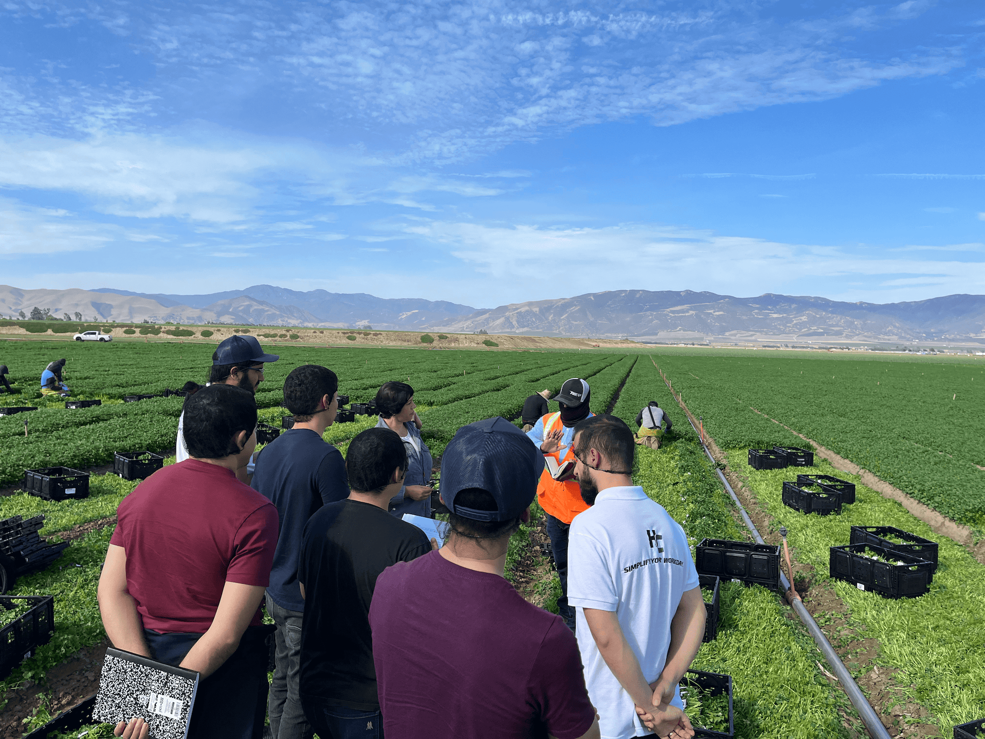 Gathering feedback on traceability features during harvest season